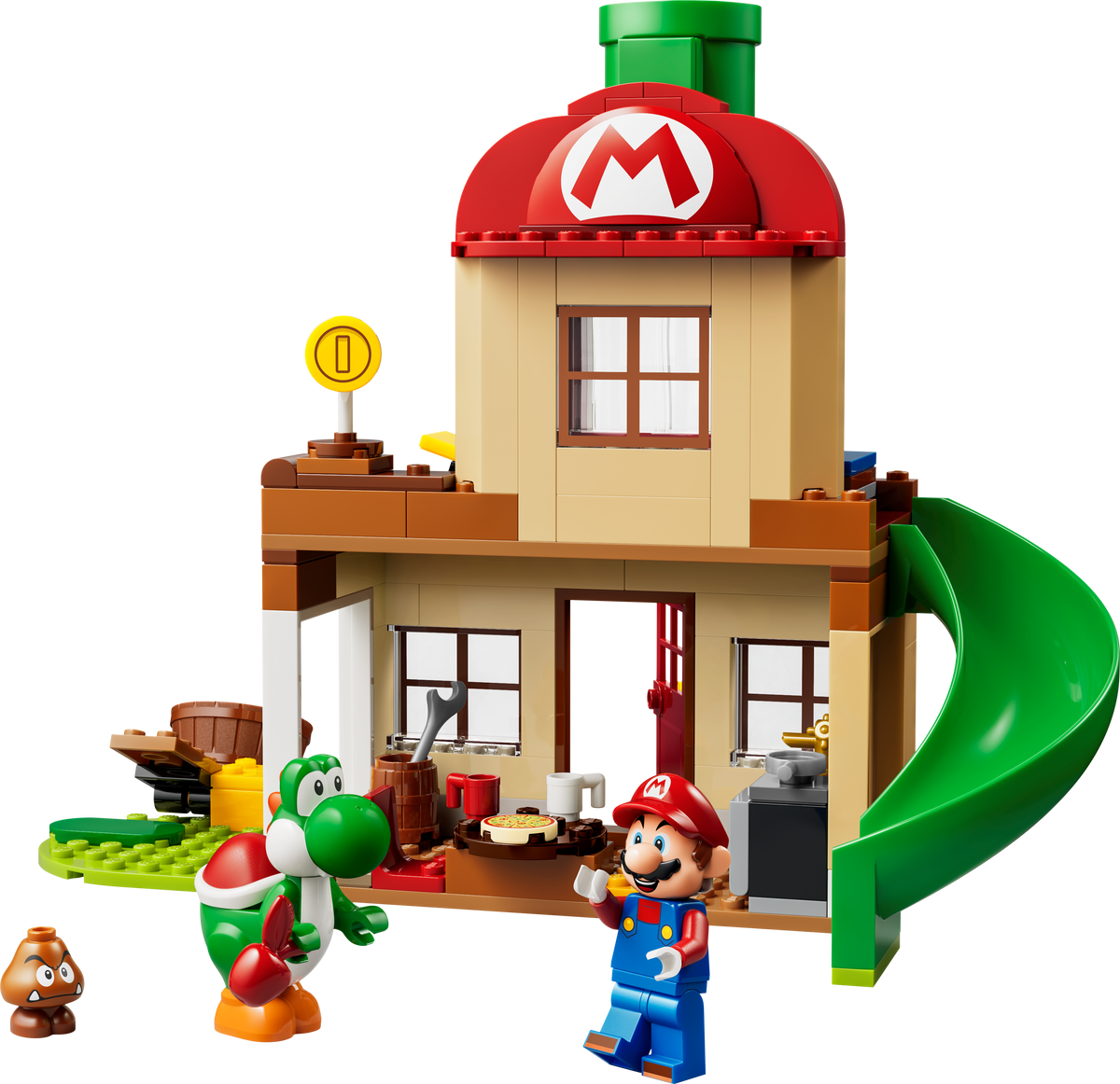 LEGO Super Mario Yoshi at Mario's House 72057 Building Set (147 Pieces)