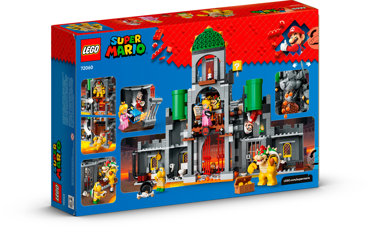 LEGO Super Mario Fire Mario & Bowser's Castle 72060 Building Set (850 Pieces) - View 8
