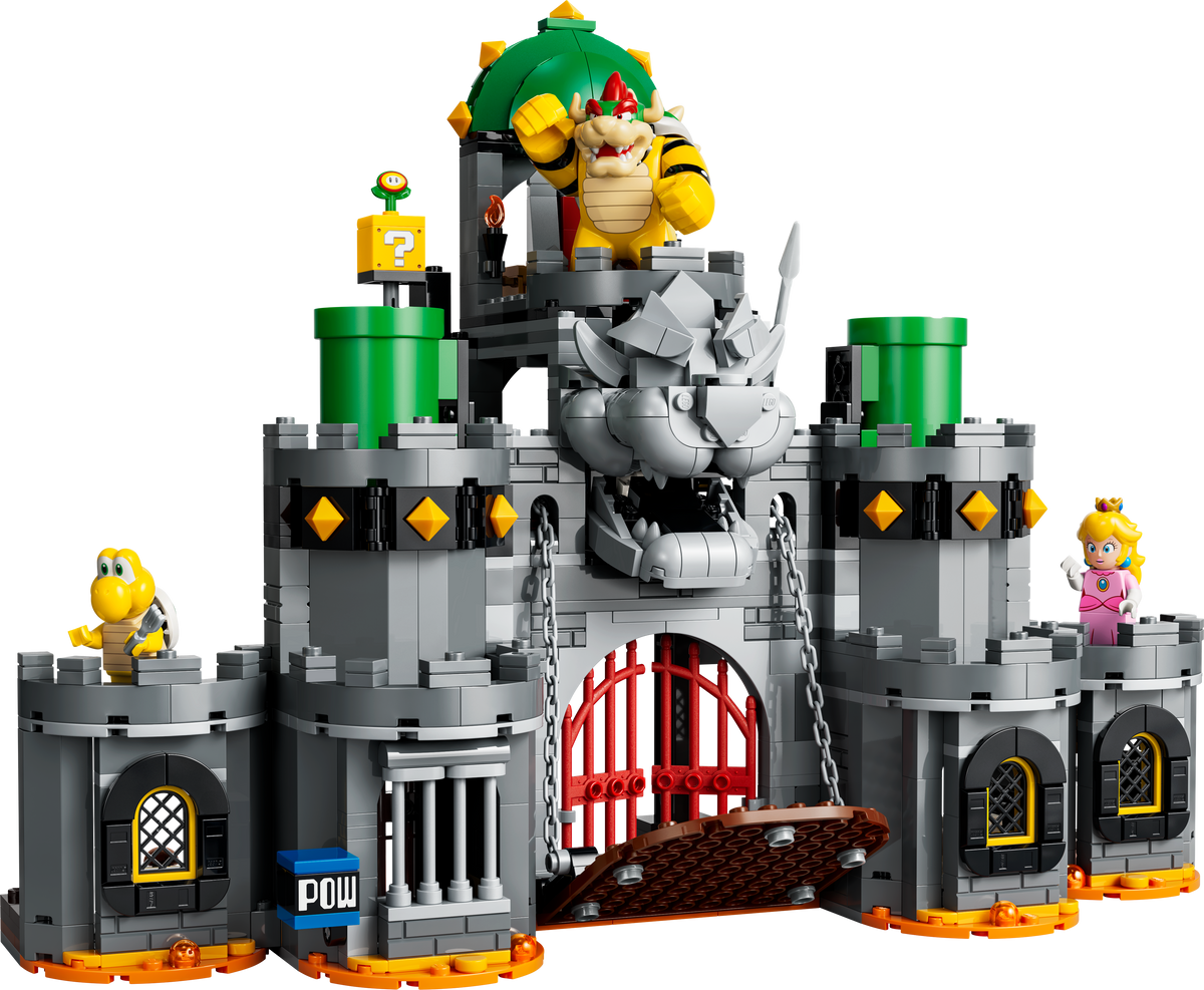 LEGO Super Mario Fire Mario & Bowser's Castle 72060 Building Set (850 Pieces) - View 5