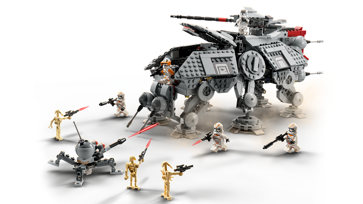 LEGO Star Wars AT-TE Walker Building Set (1,082 Pieces, Ages 9+) - View 3