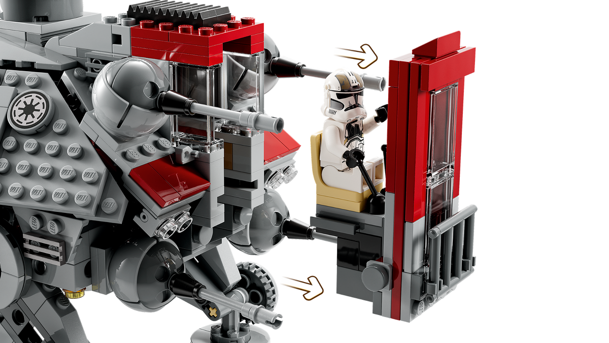 LEGO Star Wars AT-TE Walker Building Set (1,082 Pieces, Ages 9+) - View 7