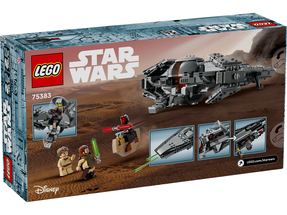 LEGO Star Wars Darth Maul's Sith Infiltrator 75383 Building Set (640 Pieces) - View 6