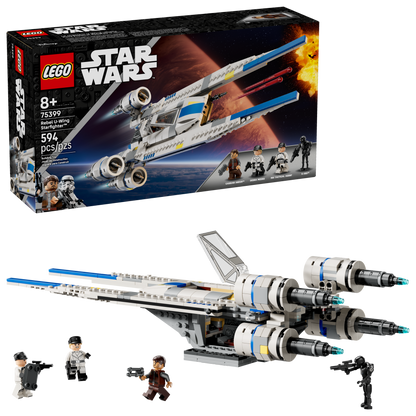 LEGO Star Wars Rebel U-Wing Starfighter 75399 Building Set (594 Pieces) - View 2