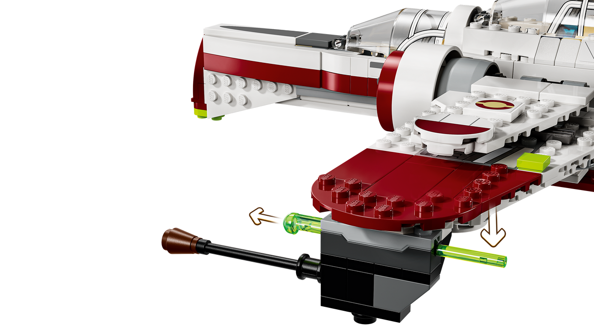 LEGO Star Wars ARC-170 Starfighter Building Set (497 Pieces, Ages 9+) - View 6