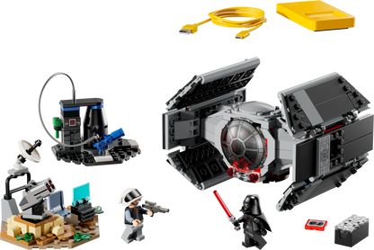 LEGO Star Wars Smart Play: Darth Vader's TIE Fighter 75421 Building Set (473 Pieces)