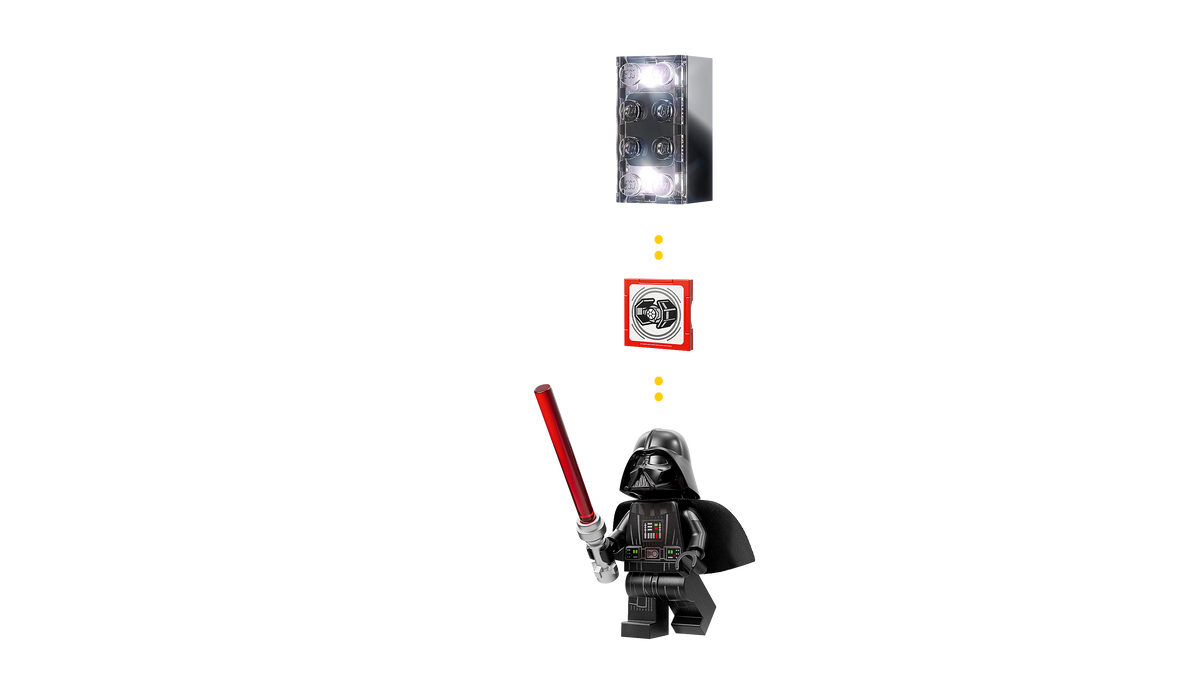 LEGO Star Wars Smart Play: Darth Vader's TIE Fighter 75421 Building Set (473 Pieces) - View 8