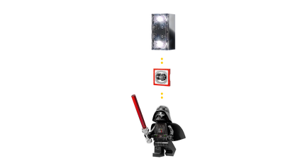LEGO Star Wars Smart Play: Darth Vader's TIE Fighter 75421 Building Set (473 Pieces) - View 8
