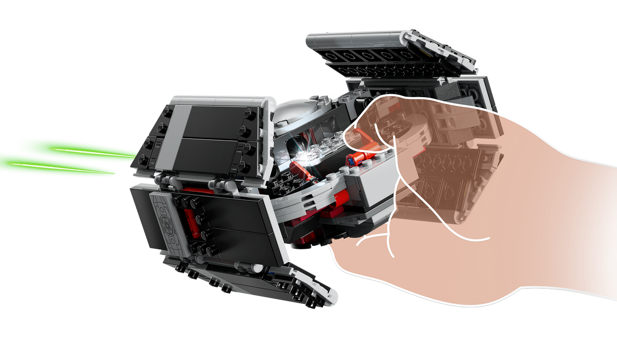 LEGO Star Wars Smart Play: Darth Vader's TIE Fighter 75421 Building Set (473 Pieces) - View 11