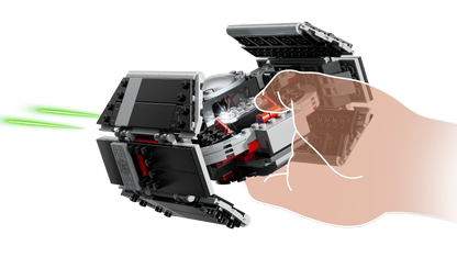LEGO Star Wars Smart Play: Darth Vader's TIE Fighter 75421 Building Set (473 Pieces) - View 11