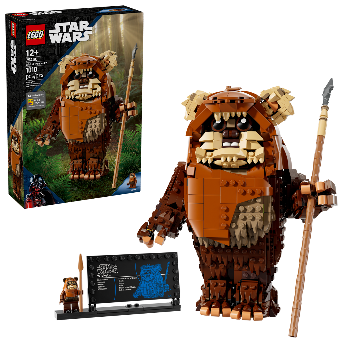 LEGO Star Wars Wicket the Ewok 75430 Building Set (1,010 Pieces) - View 2