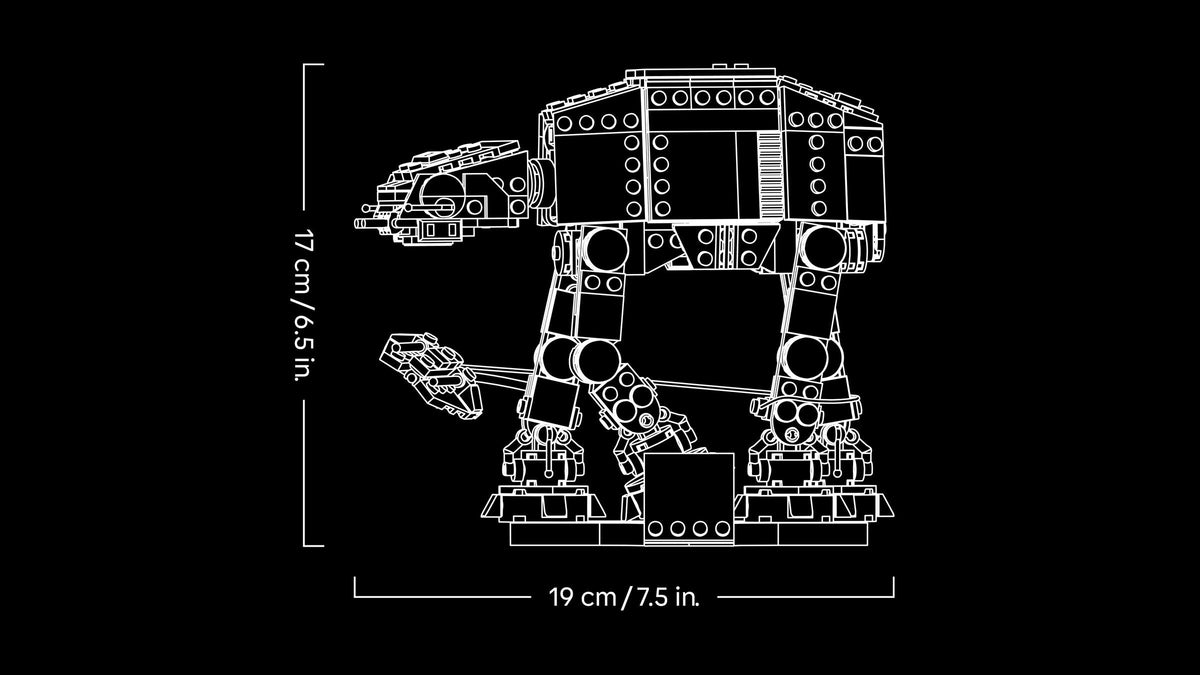 LEGO Star Wars AT-AT Building Set (525 Pieces, Ages 18+) - View 5