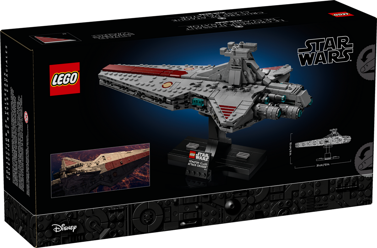 LEGO Star Wars Venator-Class Attack Cruiser 75441 Building Set for Adults (643 Pieces) - View 12