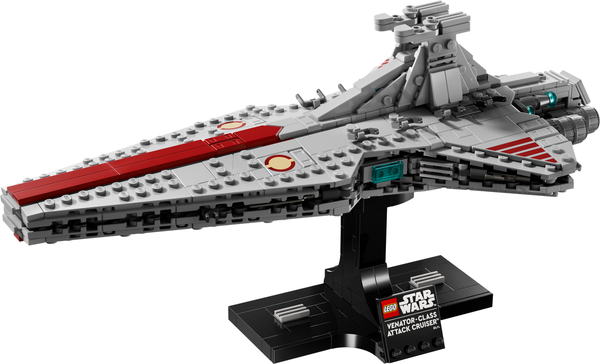LEGO Star Wars Venator-Class Attack Cruiser 75441 Building Set for Adults (643 Pieces)
