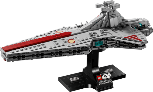 LEGO Star Wars Venator-Class Attack Cruiser 75441 Building Set for Adults (643 Pieces)