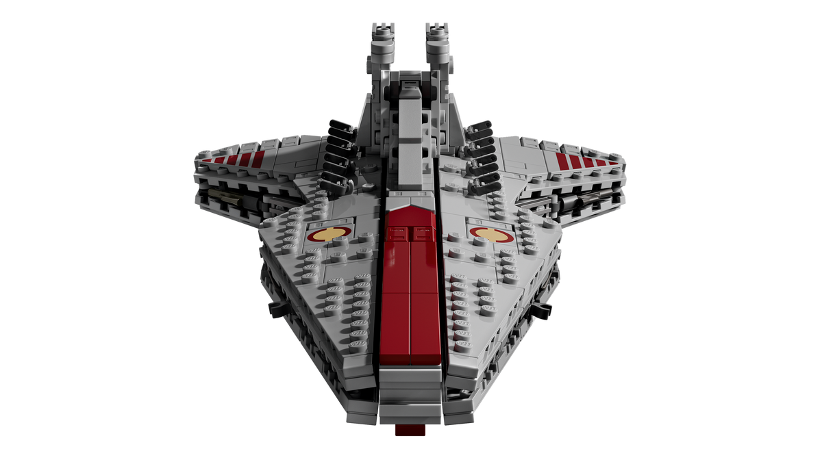 LEGO Star Wars Venator-Class Attack Cruiser 75441 Building Set for Adults (643 Pieces) - View 3