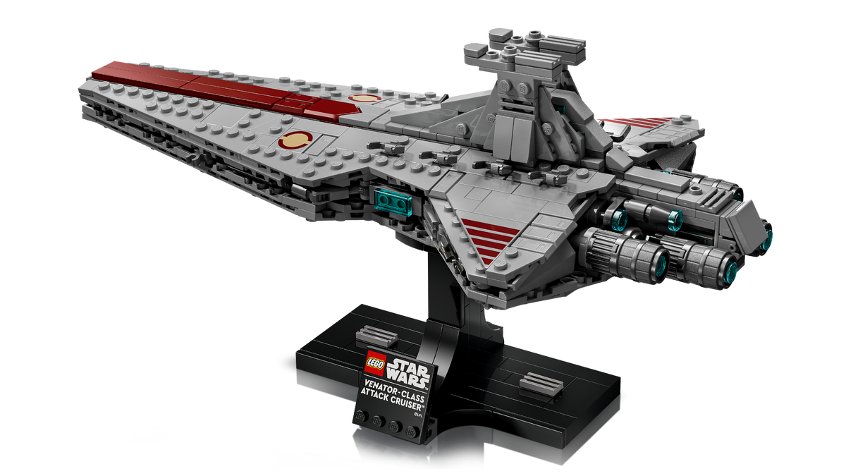 LEGO Star Wars Venator-Class Attack Cruiser 75441 Building Set for Adults (643 Pieces) - View 4
