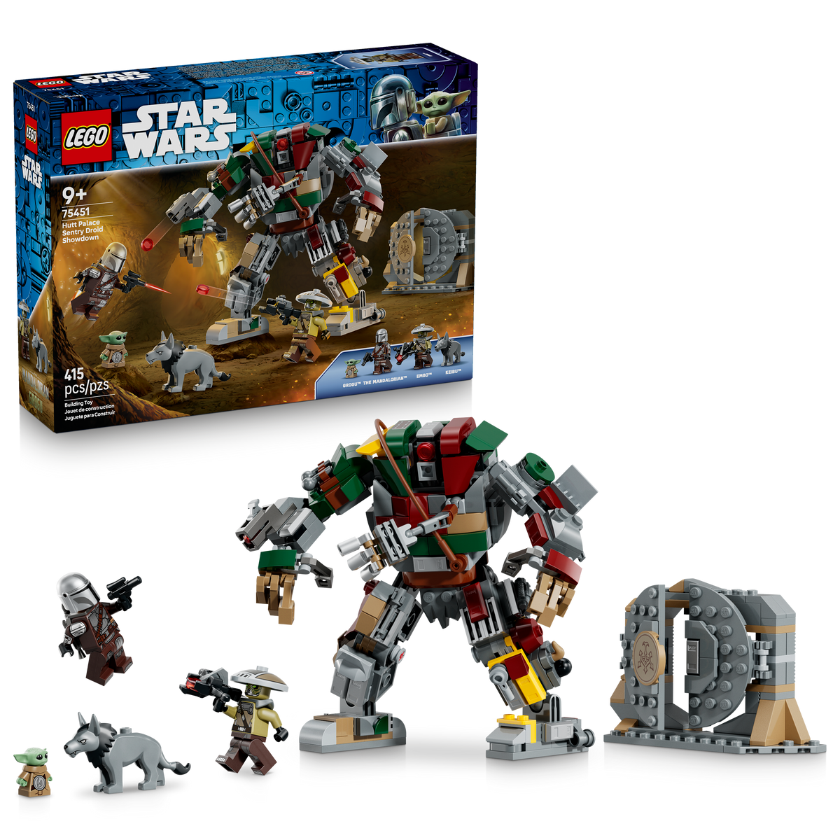 LEGO Star Wars Hutt Palace Sentry Droid Showdown 75451 Building Set (415 Pieces) - View 2