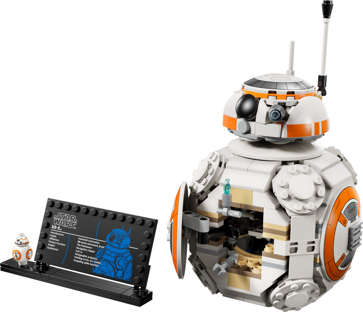 LEGO Star Wars BB-8 Astromech Droid Building Set (569 Pieces, Ages 10+)