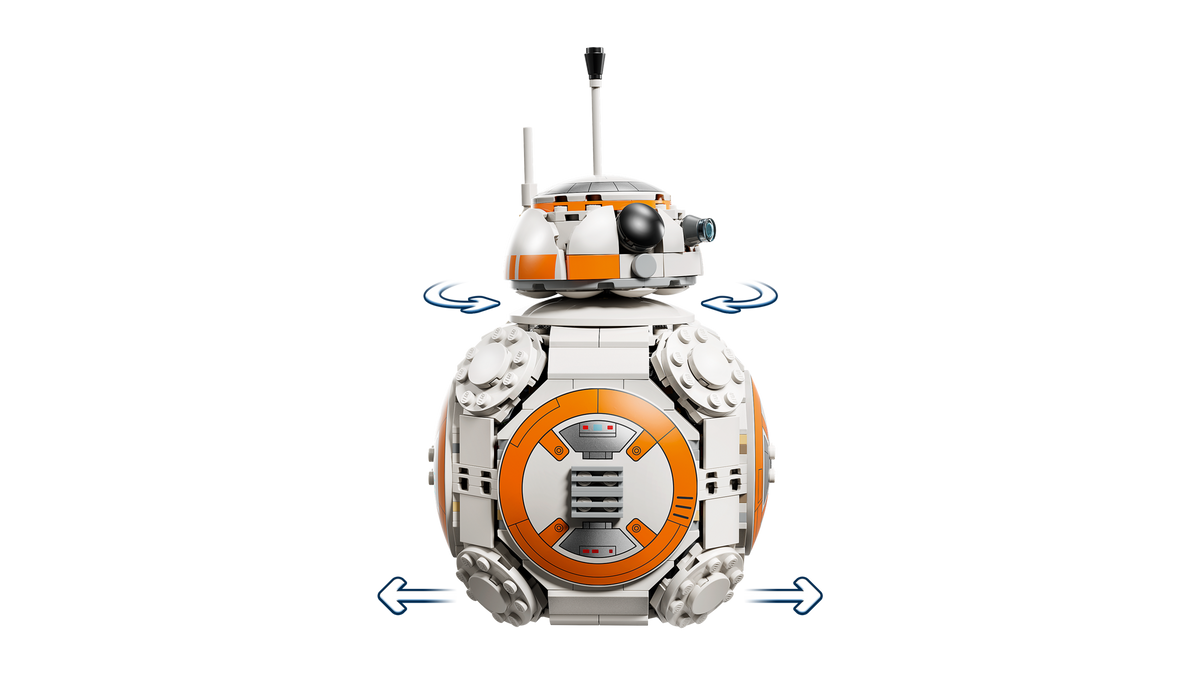 LEGO Star Wars BB-8 Astromech Droid Building Set (569 Pieces, Ages 10+) - View 3