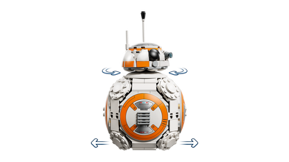 LEGO Star Wars BB-8 Astromech Droid Building Set (569 Pieces, Ages 10+) - View 3