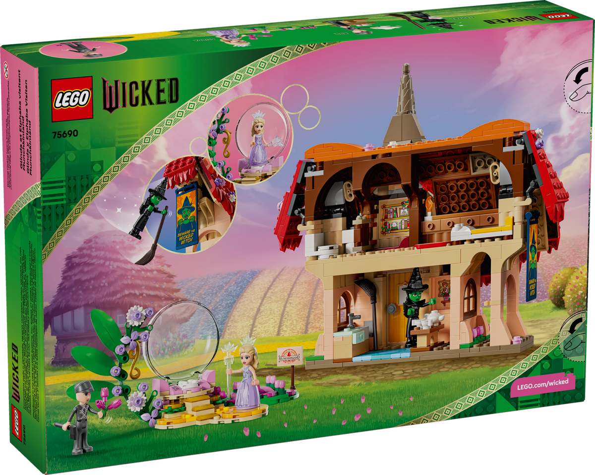 LEGO Wicked Glinda & Elphaba Visit Munchkinland 75690 Building Set (744 Pieces) - View 11