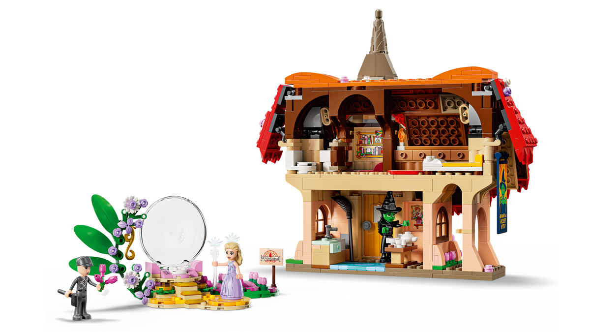LEGO Wicked Glinda & Elphaba Visit Munchkinland 75690 Building Set (744 Pieces) - View 3