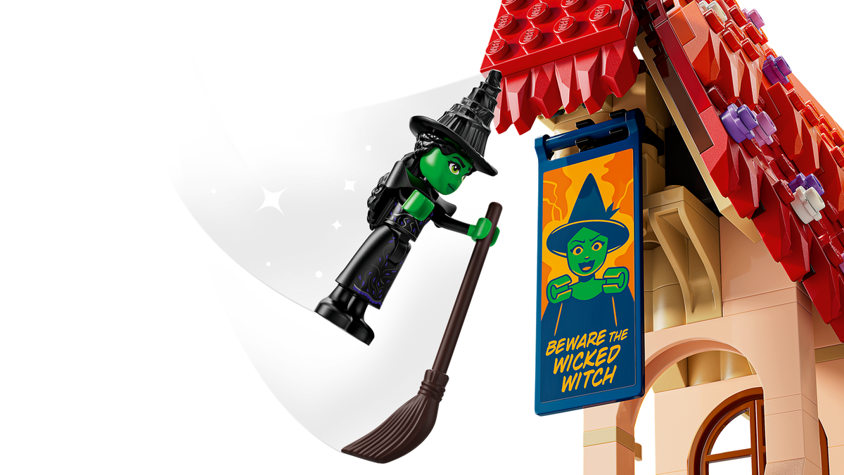 LEGO Wicked Glinda & Elphaba Visit Munchkinland 75690 Building Set (744 Pieces) - View 6