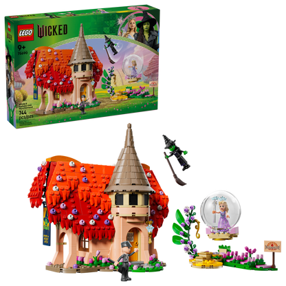 LEGO Wicked Glinda & Elphaba Visit Munchkinland 75690 Building Set (744 Pieces) - View 2