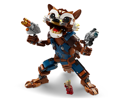 LEGO Marvel Rocket & Baby Groot 76282 Building Set (566 Pieces) - View 2