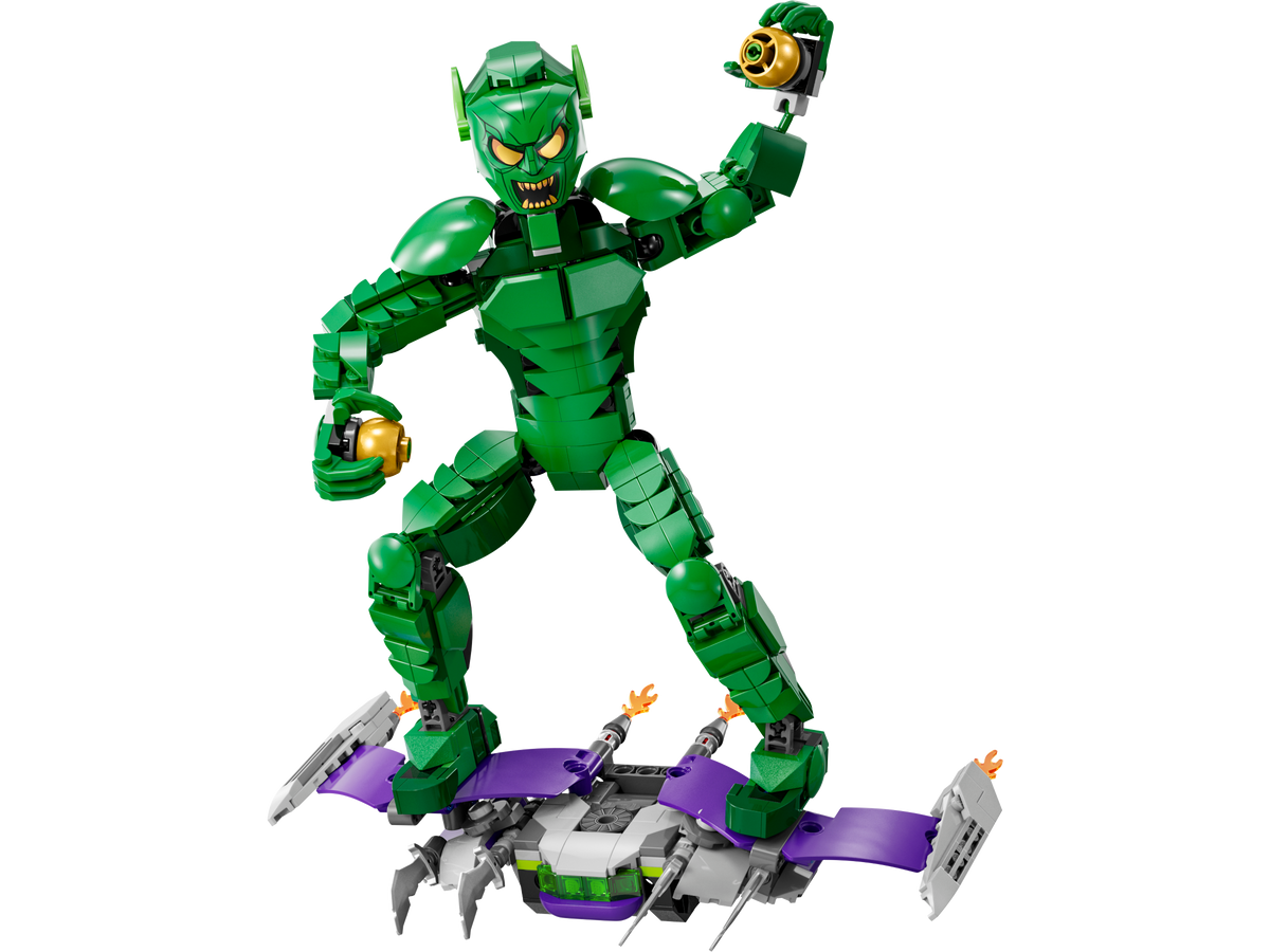LEGO Marvel Green Goblin Construction Figure 76284 Building Set (471 Pieces)