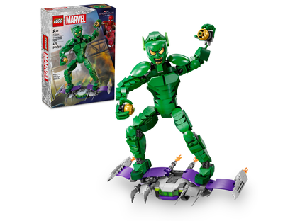 LEGO Marvel Green Goblin Construction Figure 76284 Building Set (471 Pieces) - View 2