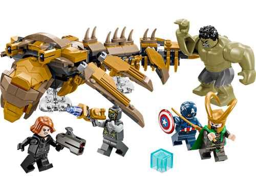 LEGO Marvel The Avengers vs. The Leviathan 76290 Building Set (347 Pieces)