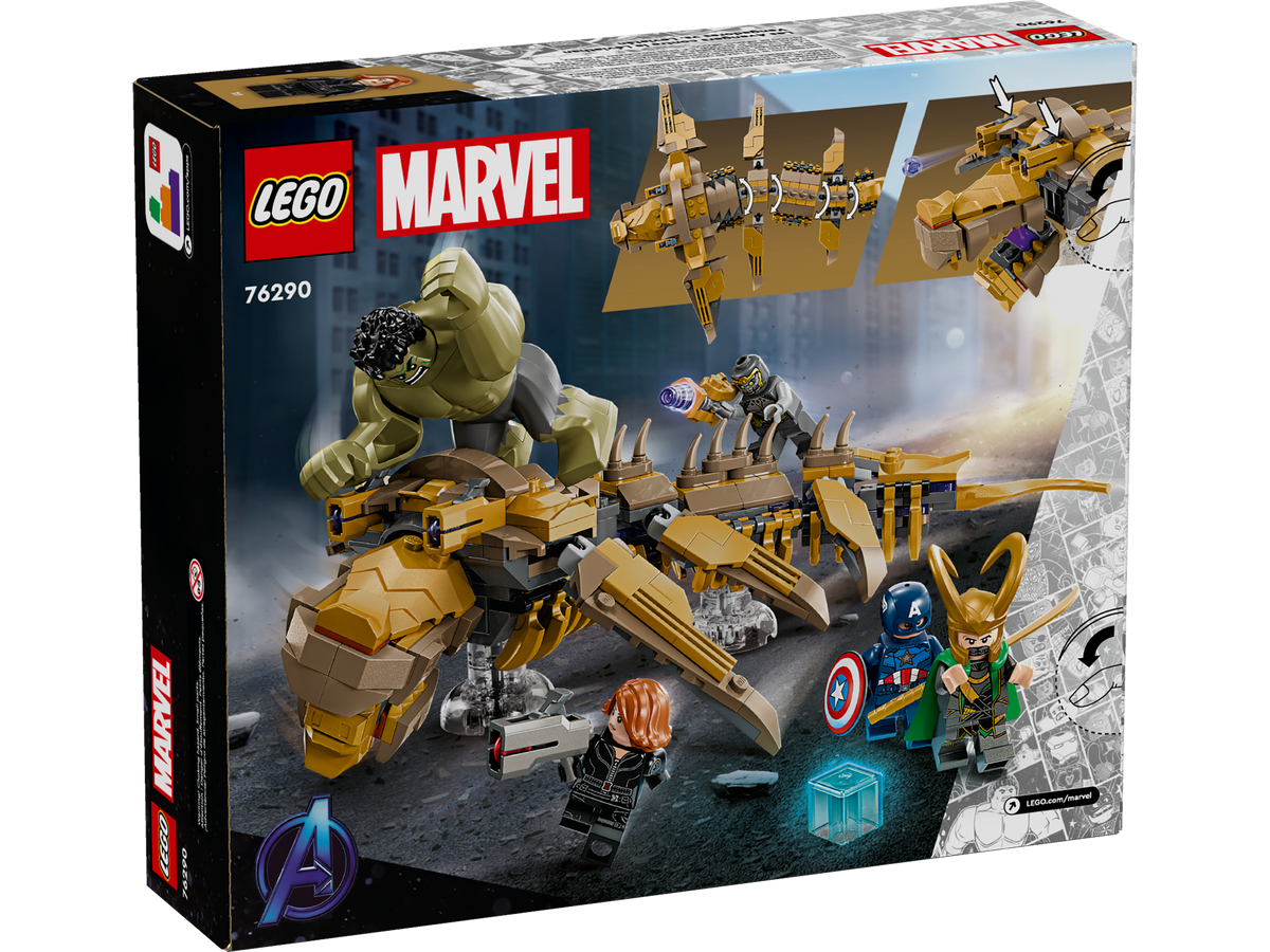 LEGO Marvel The Avengers vs. The Leviathan 76290 Building Set (347 Pieces) - View 7