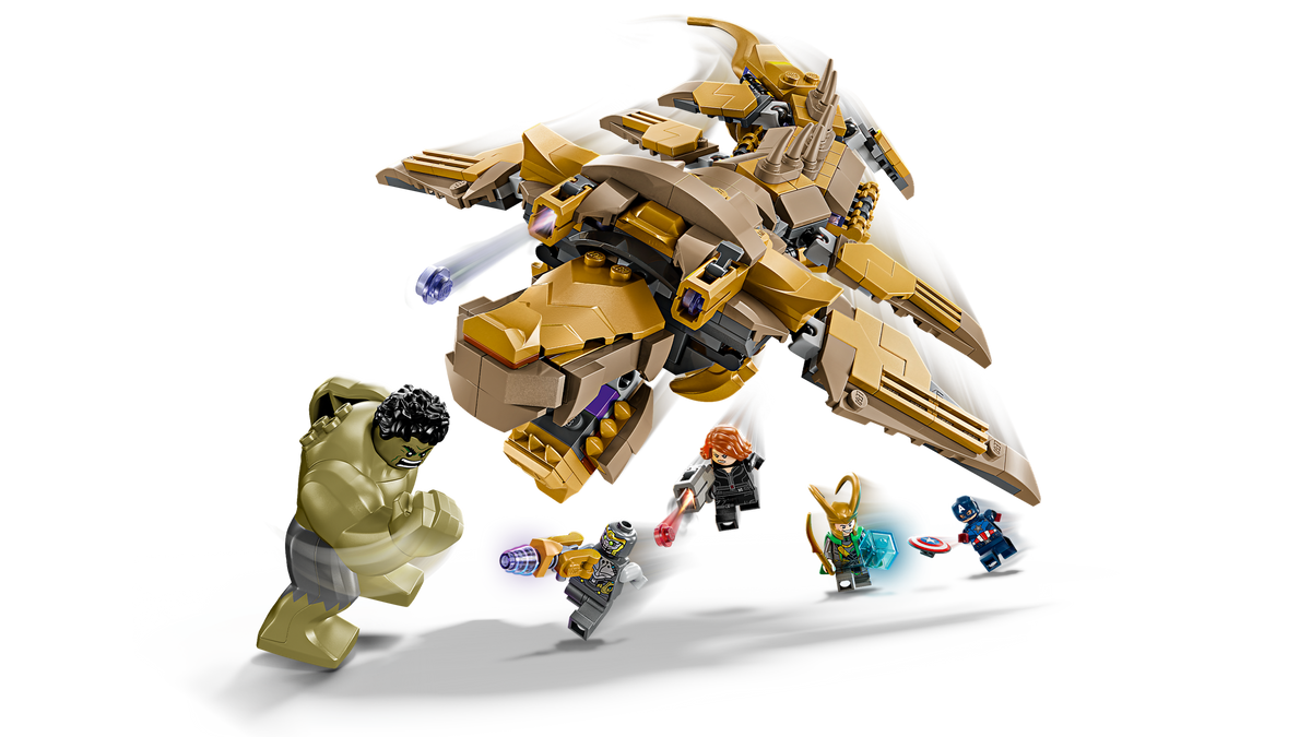 LEGO Marvel The Avengers vs. The Leviathan 76290 Building Set (347 Pieces) - View 3