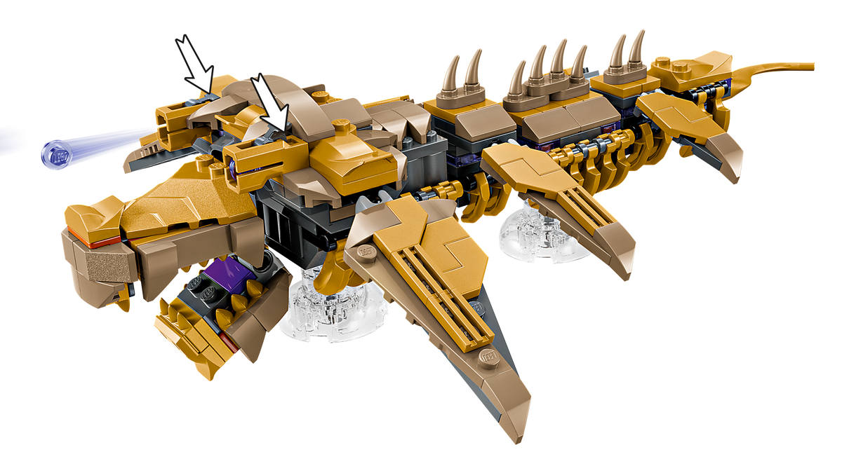 LEGO Marvel The Avengers vs. The Leviathan 76290 Building Set (347 Pieces) - View 5