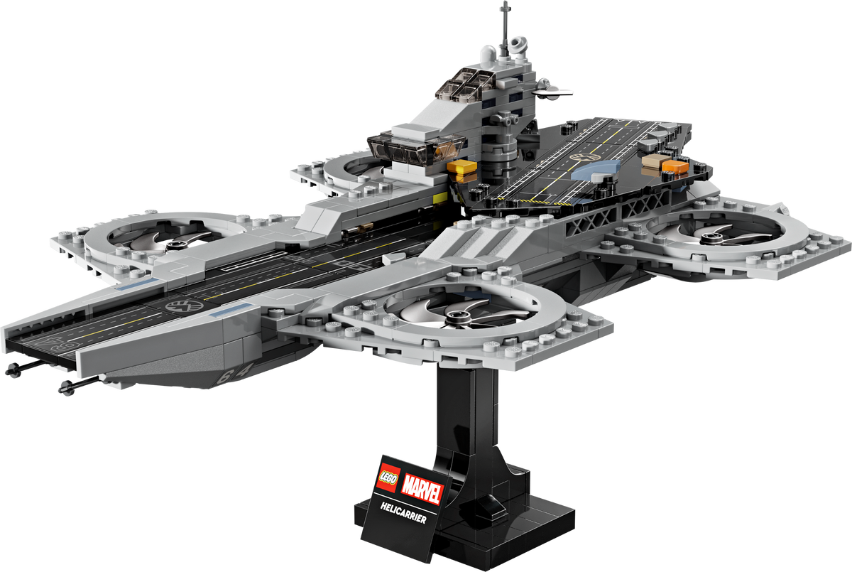 LEGO Marvel The Avengers Helicarrier 76295 Building Set for Adults (509 Pieces)