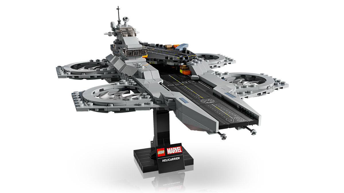 LEGO Marvel The Avengers Helicarrier 76295 Building Set for Adults (509 Pieces) - View 3