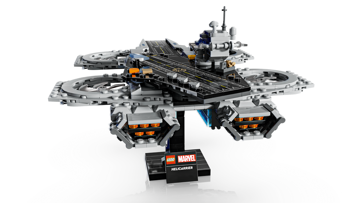 LEGO Marvel The Avengers Helicarrier 76295 Building Set for Adults (509 Pieces) - View 4