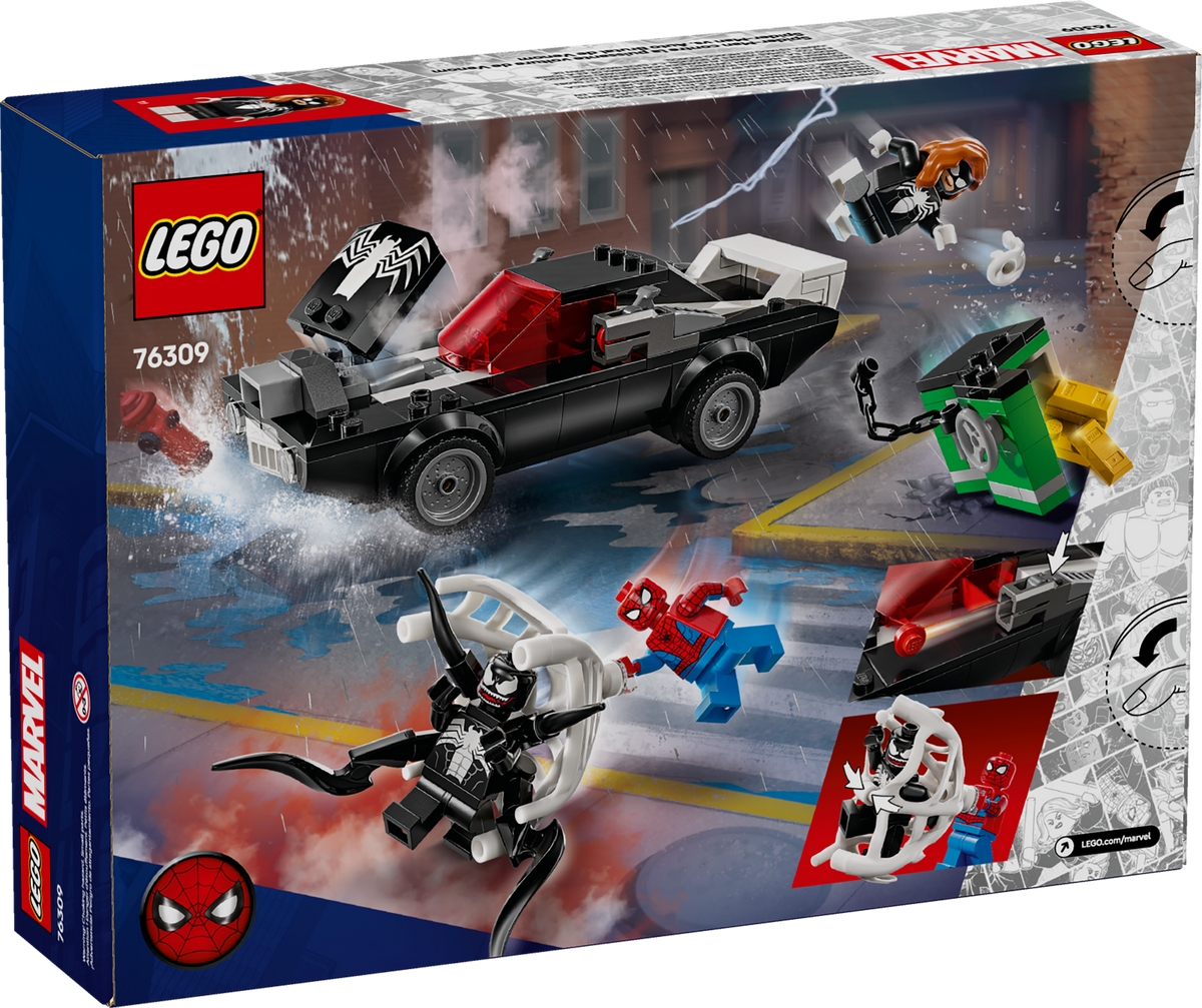 LEGO Marvel Spider-Man vs. Venom Muscle Car 76309 Building Set (254 Pieces) - View 10