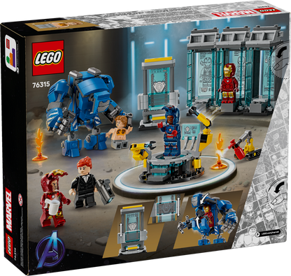 LEGO Marvel Iron Man's Laboratory: Hall of Armor 76315 Building Set (384 Pieces) - View 11