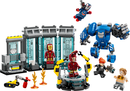 LEGO Marvel Iron Man's Laboratory: Hall of Armor 76315 Building Set (384 Pieces)
