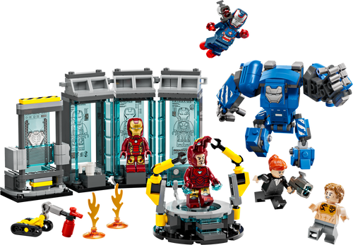 LEGO Marvel Iron Man's Laboratory: Hall of Armor 76315 Building Set (384 Pieces)