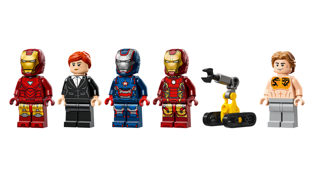 LEGO Marvel Iron Man's Laboratory: Hall of Armor 76315 Building Set (384 Pieces) - View 7