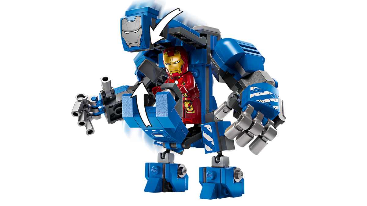 LEGO Marvel Iron Man's Laboratory: Hall of Armor 76315 Building Set (384 Pieces) - View 4