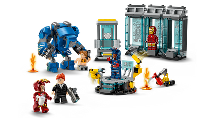 LEGO Marvel Iron Man's Laboratory: Hall of Armor 76315 Building Set (384 Pieces) - View 3