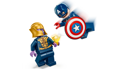 LEGO Marvel Captain America vs. Thanos Building Set (107 Pieces, Ages 4+) - View 5