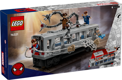 LEGO Marvel Spider-Man vs. Doc Ock Subway Train Scene 76321 Building Set (393 Pieces) - View 10