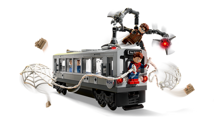 LEGO Marvel Spider-Man vs. Doc Ock Subway Train Scene 76321 Building Set (393 Pieces) - View 3