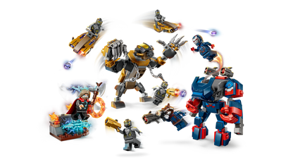 LEGO Marvel Avengers: Endgame Thor vs. Chitauri Building Set (373 Pieces, Ages 8+) - View 3