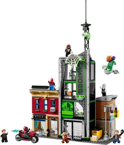 LEGO Marvel Spider-Man vs. Oscorp 76324 Building Set (808 Pieces)